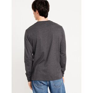 Old Navy Long Sleeve Cotton T Shirt Rotation Gray Crew Neck NWT  Men's sz: XL